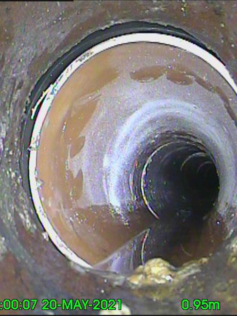 Capital Drainage break in drain after